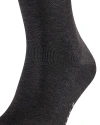 Falke Cotton Blend Fil D'ecosse Mid Calf Socks In Brown