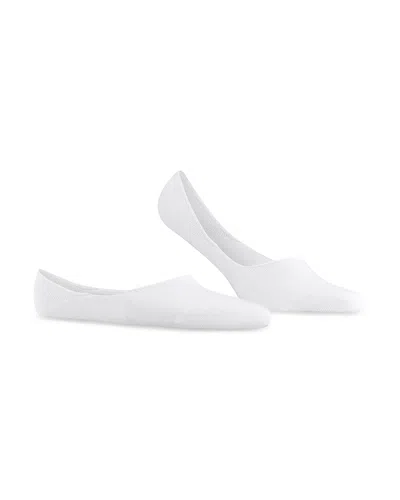 Falke Cotton Blend No Show Socks In White