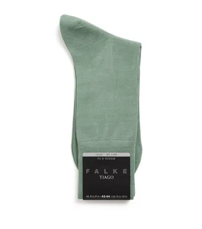 Falke Cotton-blend Tiago Socks In Green