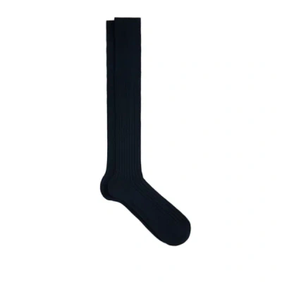 Falke Cotton Socks In Blue