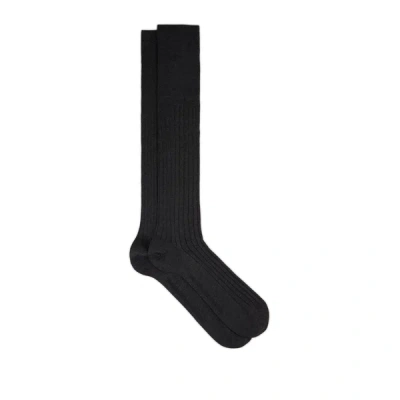 Falke Cotton Socks In Gray