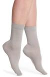 Falke Cotton Touch Cotton Blend Socks In Silver