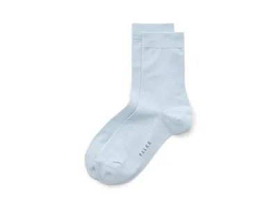 Falke Cotton Touch Crew Cut Women's Crew Cut Socks Shoes Light Blue: Eu 39-42 (us Women's 8-10.5)