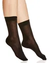 Falke Cotton Touch Crew Socks In Black