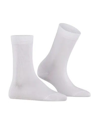 Falke Cotton Touch Crew Socks In White