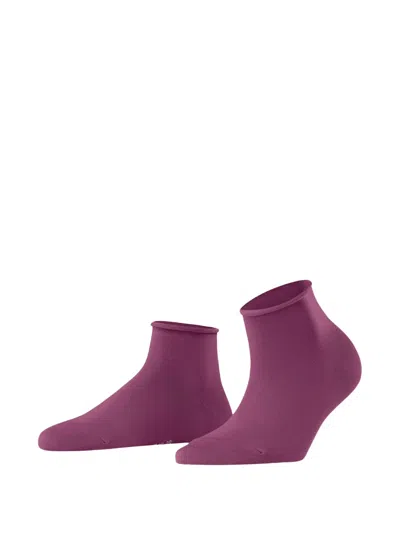 Falke Cotton Touch Socks In Purple