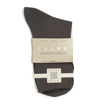 Falke Cotton Touch Socks In Grey