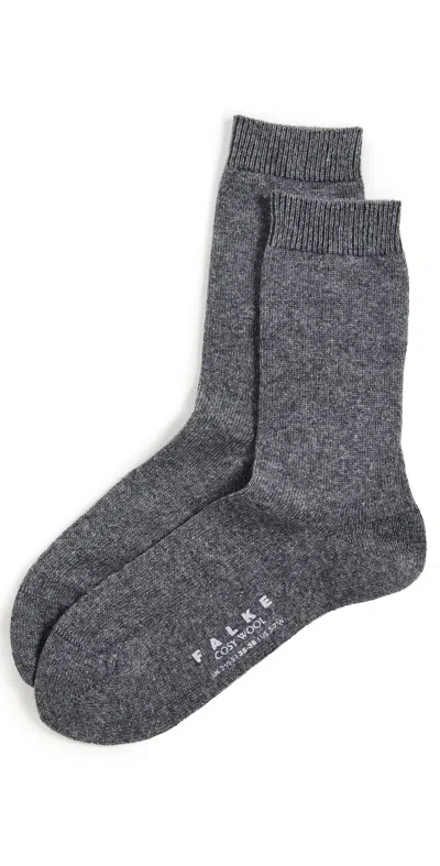 Falke Cozy Wool Socks Grey Mix