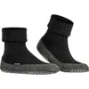 Falke Cozyshoe Wool Blend Sock Slippers In Black