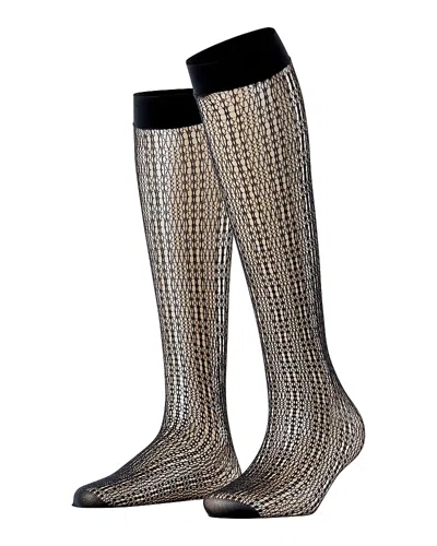 Falke Crossroads Knee High Socks In Black