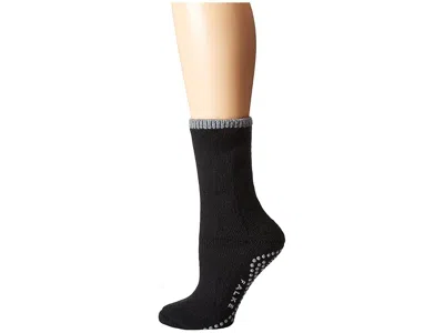 Falke Cuddle Pad Slipper Sock Women's Crew Cut Socks Shoes Black: Eu 35-38 (us Women's 5-7.5)