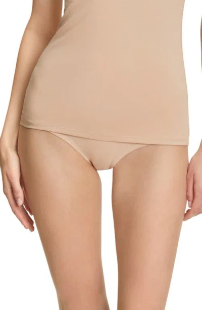 Falke Daily Climate Cotton Blend Hipster Briefs In Camel