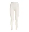 Falke Daily Climawool Tights In Ivory