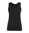 Falke Daily Climawool Vest In Black