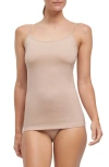 Falke Daily Comfort 2-pack Stretch Cotton Camisoles In Camel
