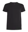 Falke Cotton-blend Daily Climate Control T-shirt In Black