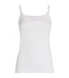 Falke Cooling Technical Jersey Tank Top In White
