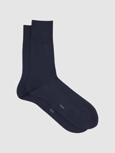 Falke Dark Blue Crew Socks