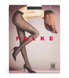 Falke Womens 3009 Black Dovetail 50 Den Tights In Pink