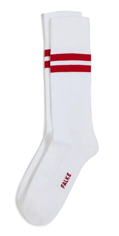 Falke Dynamic Socks White/red