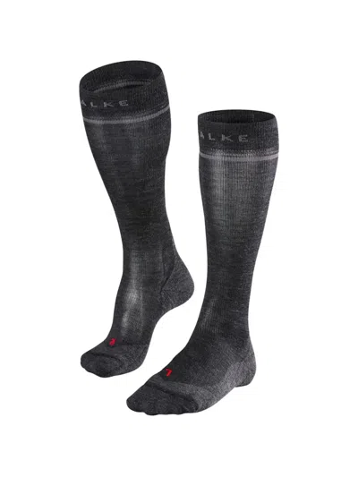 Falke Energizing Wool Socks In Black