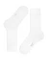Falke Family Cotton Blend Socks In White