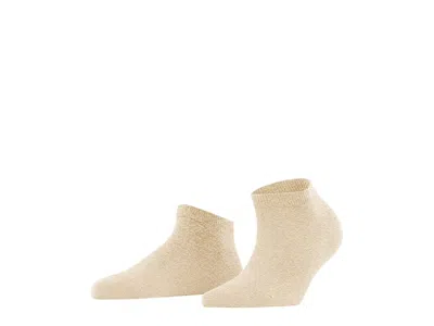 Falke Family Cotton Sneaker Sock Women's Crew Cut Socks Shoes Cream: Eu 39-42 (us Women's 8-10.5) In Neutral