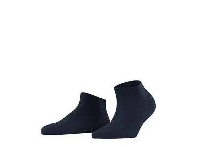 Falke Family Cotton Sneaker Sock Women's Crew Cut Socks Shoes Marine: Eu 39-42 (us Women's 8-10.5) In Black