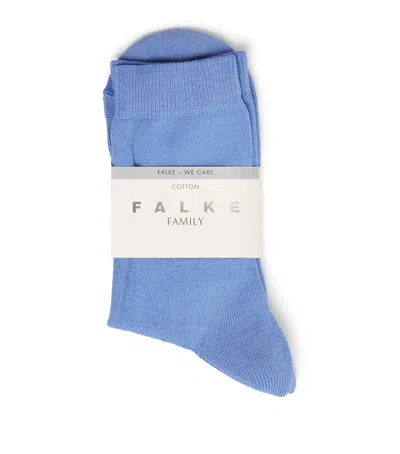 Falke Family Socks In Blue