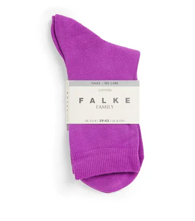 Falke Family Socks In Purple