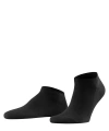 Falke Family Sustainable Cotton Sneaker Socks In Black