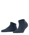 Falke Family Sustainable Cotton Sneaker Socks In Blue