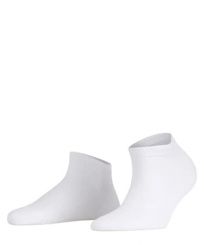 Falke Family Sustainable Cotton Sneaker Socks In White