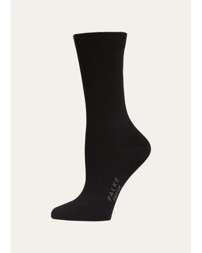 Falke Family Sustainable Socks In Black