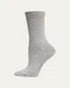 Falke Sensitive London Crew Socks In Light Grey