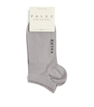 Falke Fine Softness Socks In Grey