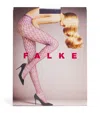 Falke Womens 3009 Black Fluid Fashion Stretch-woven Tights In Pink