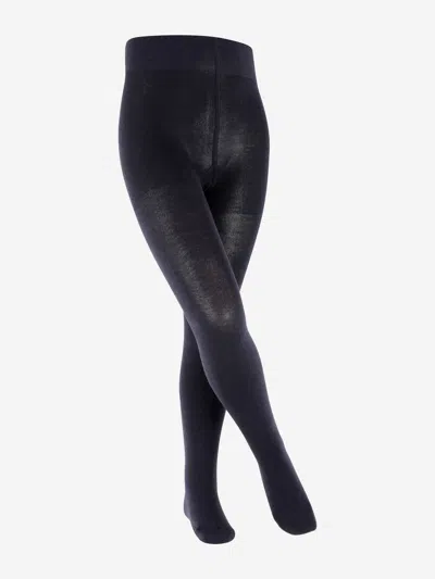 Falke Babies'  Girls Family Tights In Blue