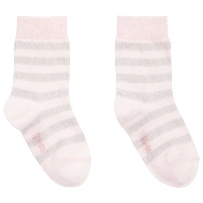 Falke Girls Pink Cotton Baby Socks