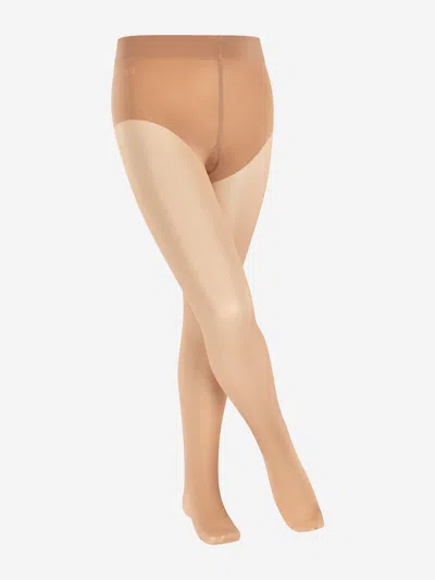 Falke Babies'  Girls Pure Matt 30 Denier Tights In Beige
