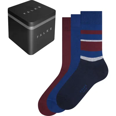 Falke Happy 3-pack Cotton Socks In Multi