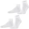 Falke Happy Cotton Sneaker Socks In White