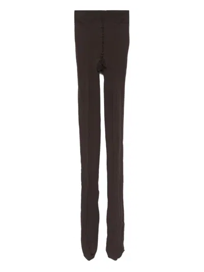 Falke High-rise Tights In Brown