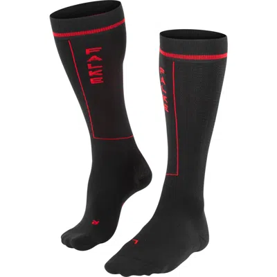 Falke Impulse Knee High Running Socks In Black