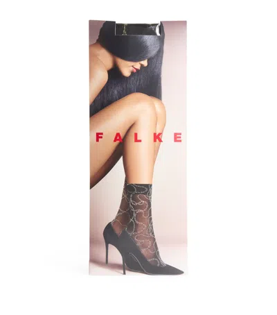 Falke Jewel Case Socks In Black