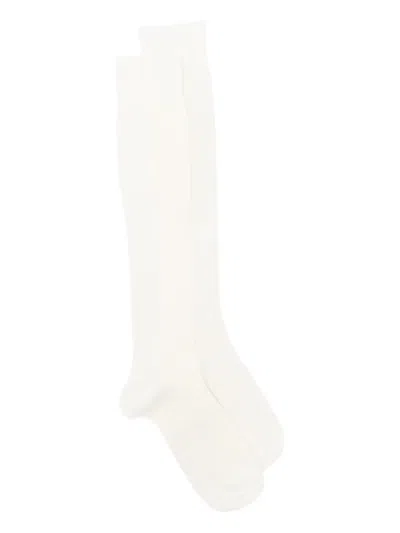 Falke Knee-high Socks In White