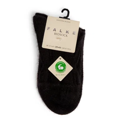 Falke Knitted Bedsock Socks In Black