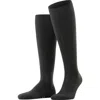 Falke Lhasa Rib Wool Cashmere Knee High Socks In Black