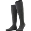 Falke Lhasa Rib Wool Cashmere Knee High Socks In Gray