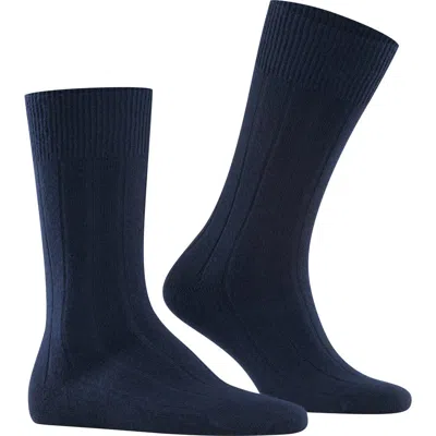 Falke Lhasa Wool Blend Socks In Blue